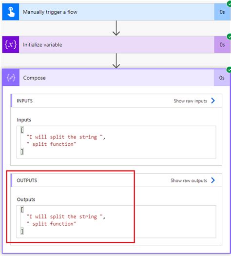 the result must be a valid array.|power automate string to array.